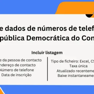 Base de dados de números de telefone da República Democrática do Congo