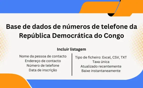 Base de dados de números de telefone da República Democrática do Congo