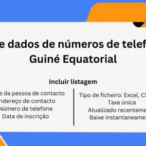 Base de dados de números de telefone da Guiné Equatorial