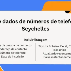 Base de dados de números de telefone das Seychelles