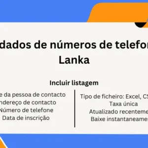Base de dados de números de telefone do Sri Lanka