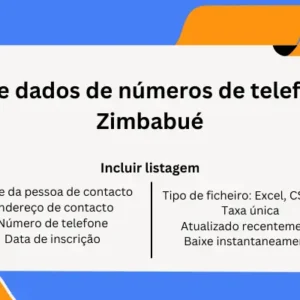 Base de dados de números de telefone do Zimbabué