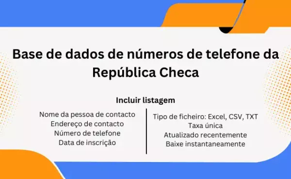 Base de dados de números de telefone da República Checa