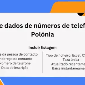Base de dados de números de telefone da Polónia