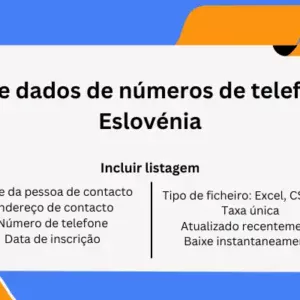 Base de dados de números de telefone da Eslovénia